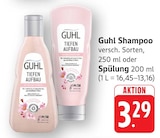 Tiefen Aufbau Shampoo Angebote von Guhl bei E center Reutlingen für 3,29 €
