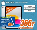 Aktuelles iPad 2025 Angebot bei expert in Offenbach (Main) ab 89,00 €