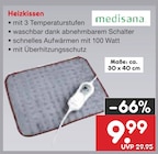 Heizkissen bei Netto Marken-Discount im Bad Dürrenberg Prospekt für 9,99 €