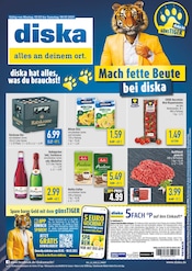 Aktueller diska Discounter Prospekt in Bechhofen und Umgebung, "Alles günstig. Alles da. Alles an Deinem Ort." mit 12 Seiten, 03.03.2025 - 08.03.2025