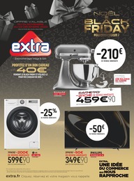 Catalogue Extra à Alfortville, avec 8 pages Prospectus Extra à Alfortville, "Noël ou Black Friday ? Pourquoi choisir ?", 8 pages, 24/11/2023 - 02/12/2023