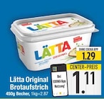 EDEKA Bischofswiesen - Original Brotaufstrich Angebot im Prospekt Original Brotaufstrich bei EDEKA im Bischofswiesen Prospekt für 1,11 €