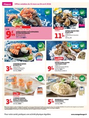 Promos Morue dans le catalogue "FÊTONS PÂQUES" de Auchan Hypermarché Morue en promo dans le catalogue Auchan Hypermarché à la page 8