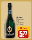 Sekt im Angebot bei REWE in Karlsruhe Sekt Angebote von Fürst von Metternich bei REWE Karlsruhe für 5,77 €