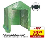 Foliengewächshaus Ines im Angebot bei toom Baumarkt in Sankt Augustin Foliengewächshaus Ines Angebote bei toom Baumarkt Sankt Augustin für 79,99 €