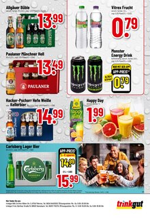 Energydrink im aktuellen Trinkgut Prospekt (Worms) Energydrink im Trinkgut Prospekt "Aktuelle Angebote" mit 8 Seiten (Worms)
