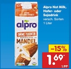 Not Milk von Alpro für 1,69 € bei Netto Marken-Discount im Angebot Not Milk von Alpro im aktuellen Netto Marken-Discount Prospekt