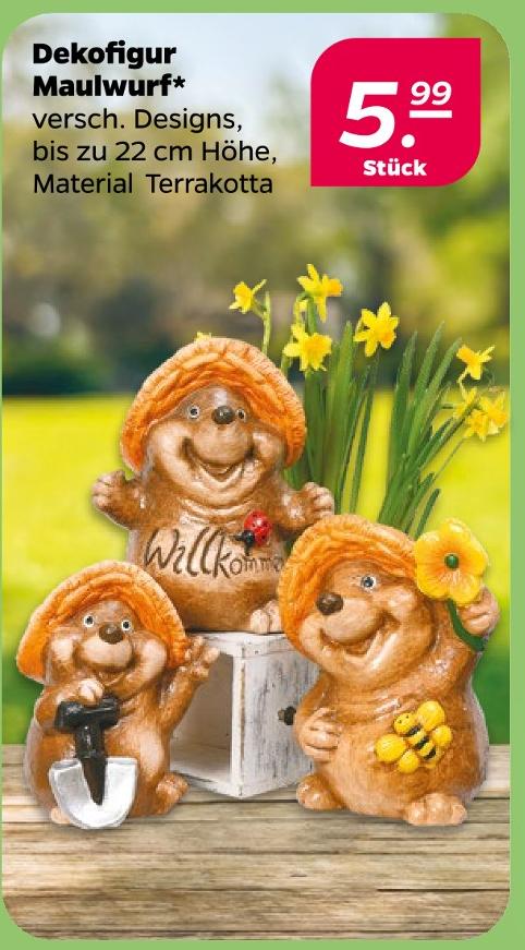 Dekorfigur Maulwurf