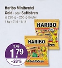 Minibeutel Goldbären von Haribo im aktuellen V-Markt Prospekt für 1,79 €