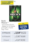 Pilsener Angebote von Beck`s bei Metro Seevetal für 4,21 €