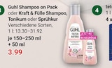 Shampoo on Pack im Angebot bei GLOBUS in Homburg Shampoo on Pack Angebote von Guhl bei GLOBUS Homburg für 3,99 €