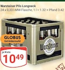 Aktuelles Pils Longneck Angebot bei GLOBUS in Völklingen ab 10,49 €