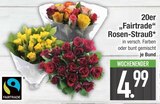 Rosen-Strauß von Fairtrade im aktuellen EDEKA Prospekt für 4,99 €