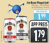 Mixgetränk & Cola von Jim Beam im aktuellen EDEKA Prospekt für 1,79 €