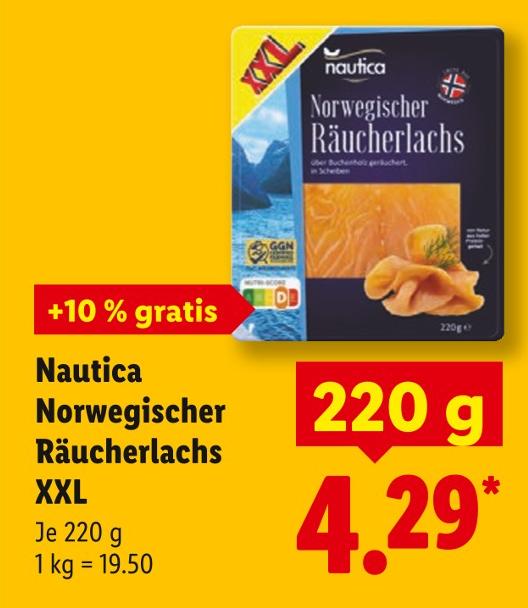 Norwegischer Räucherlachs XXL