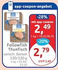 Thunfisch im Angebot bei budni in Seevetal Thunfisch Angebote von Followfish bei budni Seevetal für 2,49 €