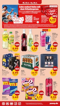 Energydrink im aktuellen Penny Prospekt (Suhl) Energydrink im Penny Prospekt "Wer gĂĽnstig will, muss Penny." mit 40 Seiten (Suhl)