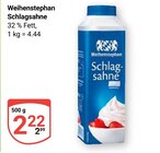 Schlagsahne im Angebot bei GLOBUS in Worms Schlagsahne Angebote von Weihenstephan bei GLOBUS Worms für 2,22 €