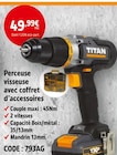 Screwfix - Perceuse visseuse avec coffret d'accessoires : offre du catalogue Promo Perceuse visseuse avec coffret d'accessoires à 49,99 € dans le catalogue Screwfix ""
