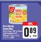 Sonnen Mais von Gut & Günstig im aktuellen EDEKA Prospekt für 0,89 €