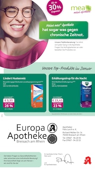 mea - meine apotheke Prospekt Unsere Januar-Angebote mit 4 Seiten