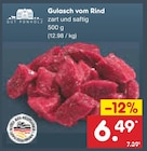 Gulasch vom Rind im Angebot bei Netto Marken-Discount in Mannheim Gulasch vom Rind Angebote von Gut Ponholz bei Netto Marken-Discount Mannheim für 6,49 €