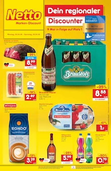 Braten im aktuellen Netto Marken-Discount Prospekt (Chemnitz) Braten im Netto Marken-Discount Prospekt "Aktuelle Angebote" mit 61 Seiten (Chemnitz)