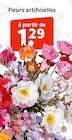 Fleurs artificielles en promo chez Wibra Tourcoing à 1,29 €
