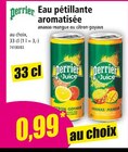 Eau pétillante aromatisée - Perrier en promo chez Norma Strasbourg à 0,99 €