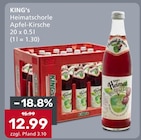 Getränke König - Heimatschorle Apfel-Kirsche Angebot im Prospekt Heimatschorle Apfel-Kirsche bei Getränke König im Prospekt "" für 12,99 €