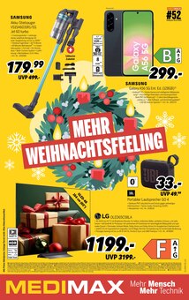 Fernseher im MEDIMAX Prospekt "MEHR WEIHNACHTSFEELING" mit 8 Seiten (Dinslaken)