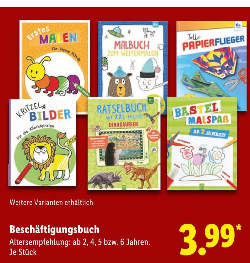 Beschäftigungsbuch