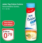 Crème Cuisine im Angebot bei GLOBUS in Krefeld Crème Cuisine Angebote von Jeden Tag bei GLOBUS Krefeld für 0,79 €