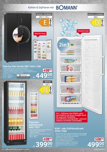 Kühlschrank im Selgros Prospekt "cash & carry" mit 20 Seiten (Ludwigsburg)