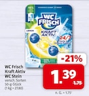 Kraft Aktiv WC Stein Angebote von WC Frisch bei Markant Nordwest Aurich für 1,39 €