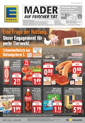 Aktueller EDEKA Prospekt mit Schinken, "Aktuelle Angebote", Seite 1