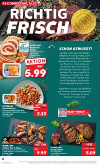 Schweinefilet im Kaufland Prospekt "Aktuelle Angebote" mit 70 Seiten (Braunschweig)