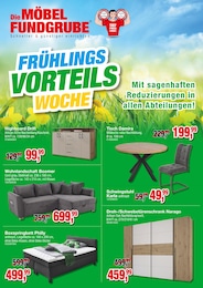Die Möbelfundgrube Prospekt für Kaiserslautern: "FRÜHLINGS VORTEILS WOCHE", 1 Seite, 02.04.2026 - 08.04.2026