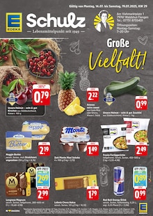 Aktueller EDEKA Prospekt "Aktuelle Angebote" Seite 1 von 2 Seiten für Waldshut-Tiengen