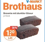Brownie mit dunkler Glasur von V-Markt im aktuellen V-Markt Prospekt für 1,20 €