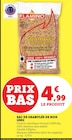 Sac de Granulés de bois 15 kg - Flamino - Super U à Arles Sac de Granulés de bois 15 kg - Flamino en promo chez Super U Arles à 4,99 €