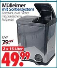 Aktuelles Mülleimer mit Sortiersystem Angebot bei Wreesmann in Bremerhaven ab 49,99 €