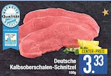 Deutsche Kalbsoberschalen-Schnitzel im EDEKA Prospekt Deutsche Kalbsoberschalen-Schnitzel von im aktuellen EDEKA Prospekt für 3,33 €