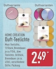 Duft-Teelichte Angebote von HOME CREATION bei ALDI Nord Ahaus für 2,49 €
