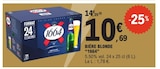 Promo Bière blonde à 10,69 € dans le catalogue E.Leclerc à Ibos