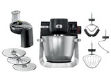 MUMS6ZS13D Serie 6, mit Waage, Küchenmaschine Jet black matt (Rührschüsselkapazität: 5,5 l, 1600 Watt) von BOSCH im aktuellen MediaMarkt Saturn Prospekt für 499,99 €