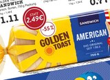 Sandwich Angebote von Golden Toast bei E center Düsseldorf für 1,11 €