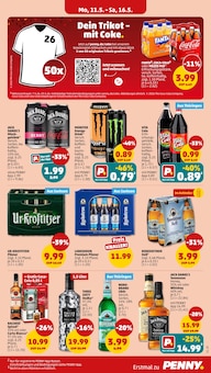 Jack Daniels im Penny Prospekt "Wer günstig will, muss Penny." mit 38 Seiten (Freital)