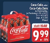 Aktuelle Coca Cola Angebote bei EDEKA in Eschweiler Aktuelles Coca-Cola Original Angebot bei EDEKA in Eschweiler ab 9,99 €