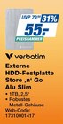 Externe HDD-Festplatte Store 'n' Go Alu Slim bei expert im Brake Prospekt für 55,00 €